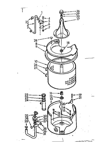 Tub and assembly