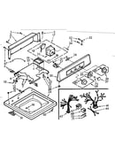 Top and console assembly