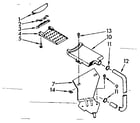 Kenmore 1107005550 filter assembly diagram