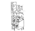 Kenmore 1107004501 cabinet parts diagram