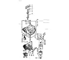 Kenmore 1107005551 drive system diagram