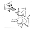 Kenmore 1107005551 filter assembly diagram