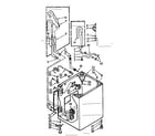 Kenmore 1107004552 cabinet parts diagram
