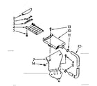 Kenmore 1107004552 filter assembly diagram