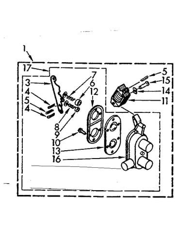 Two way valve assembly