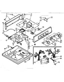 Top and console assembly