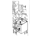 Kenmore 1107005554 cabinet parts diagram