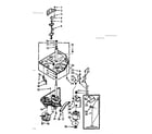Kenmore 1107005554 drive system diagram