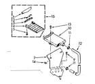 Kenmore 1107005504 filter assembly diagram
