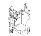 Kenmore 1107004651 cabinet parts diagram