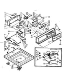 Top and console assembly