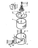 Tub and basket assembly