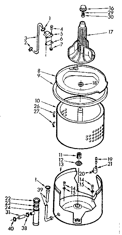 TUB & BASKET ASSEMBLY