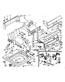 Top and console assembly