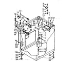Kenmore 1107004801 cabinet parts diagram