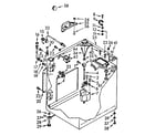 Kenmore 1107004853 cabinet parts diagram