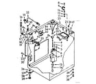Kenmore 1107004951 cabinet parts diagram
