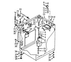 Kenmore 1107004902 cabinet parts diagram