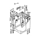 Kenmore 1107005903 cabinet parts diagram
