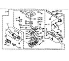Kenmore 1107007100 burner assembly diagram