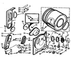 Kenmore 1107007110 bulkhead assembly diagram