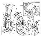 Kenmore 1107007200 bulkhead assembly diagram
