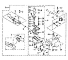 Kenmore 1107007500 burner assembly diagram
