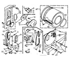 Kenmore 1107007501 bulkhead assembly diagram