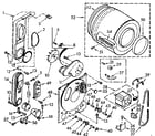 Kenmore 1107007600 bulkhead assembly diagram