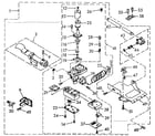 Kenmore 1107007600 burner assembly diagram