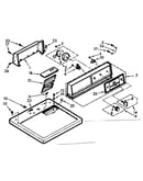 Top and console assembly