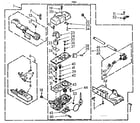 Kenmore 1107007800 burner assembly diagram