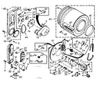 Kenmore 1107007801 bulkhead assembly diagram