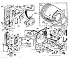 Kenmore 1107007901 bulkhead assembly diagram