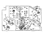 Kenmore 1107007901 burner assembly diagram
