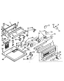 Top and console assembly