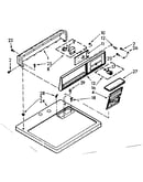 Top and console assembly