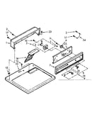 Top and console assembly