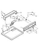 Top and console assembly
