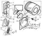 Kenmore 1107008700 bulkhead assembly diagram