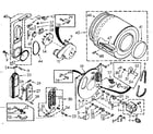 Kenmore 1107008800 bulkhead assembly diagram