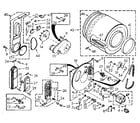 Kenmore 1107008900 bulkhead assembly diagram