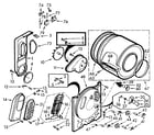 Kenmore 1107008902 bulkhead assembly diagram