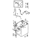 Kenmore 1107014000 cabinet parts diagram
