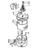 Tub and basket assembly