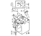 Kenmore 1107014010 cabinet parts diagram