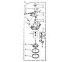 Kenmore 1107014020 pump assembly diagram