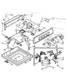 Top and console assembly