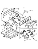 Top and console assembly