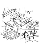 Top and console assembly
